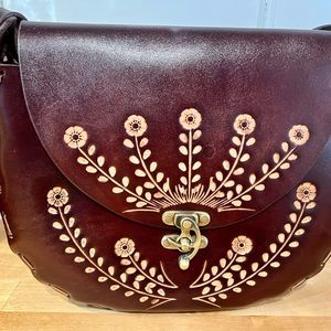 Paradox  Hand tooled Leather Purse